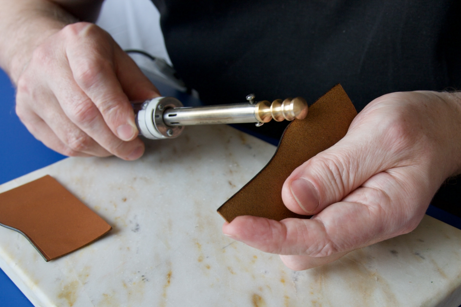 leather craftsman wax melting