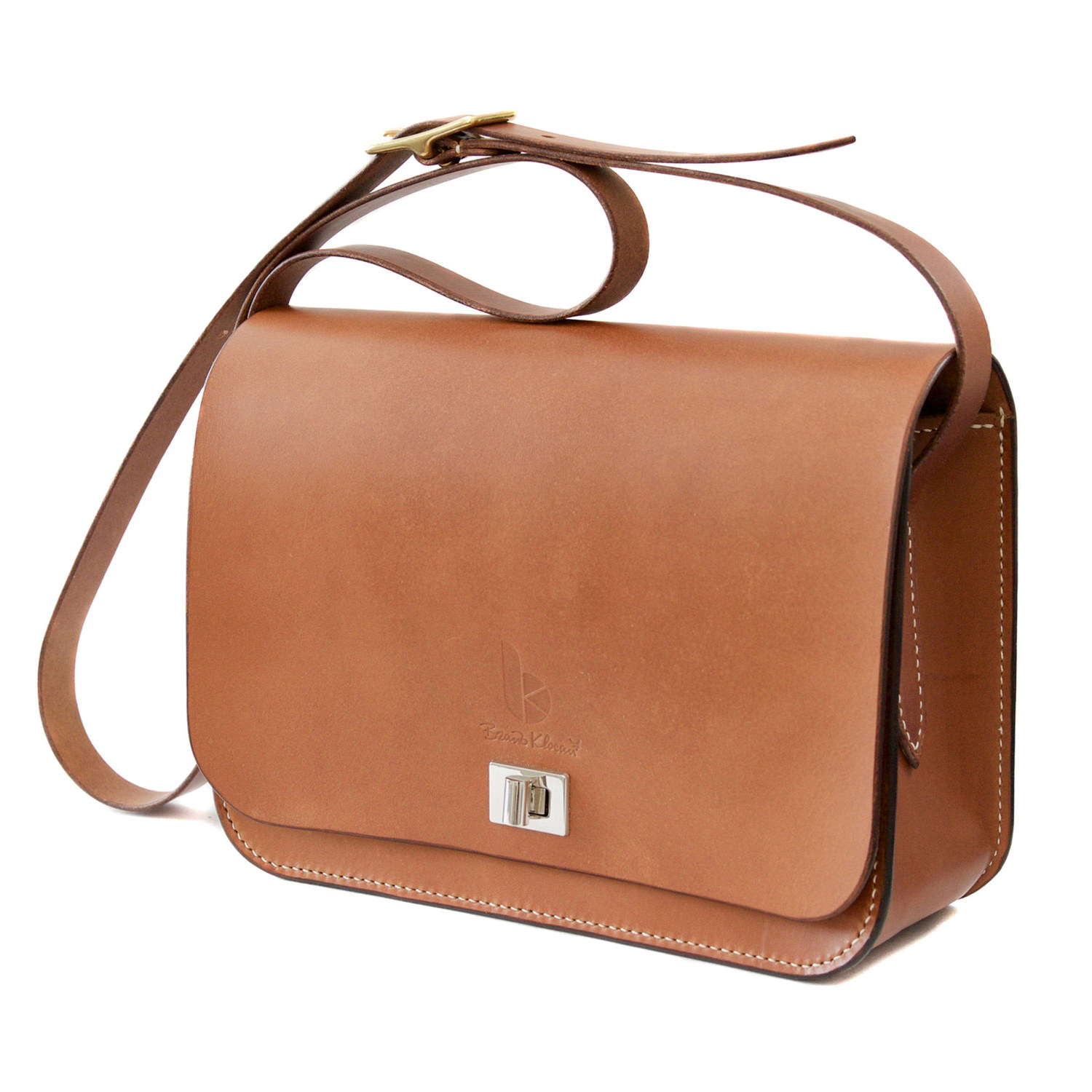 leather crossbody handbag